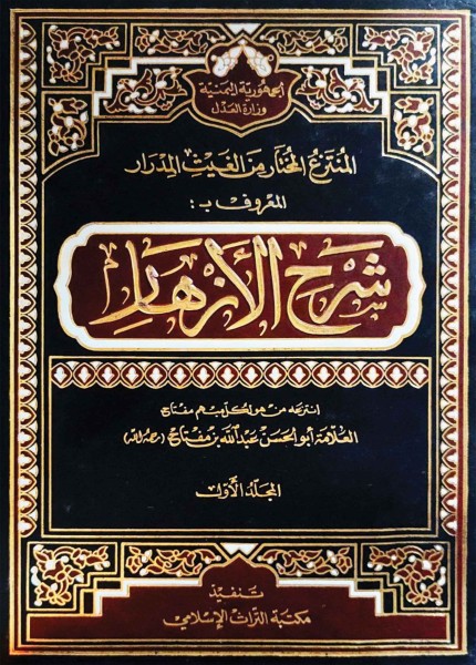 شرح الأزهار ط التراث